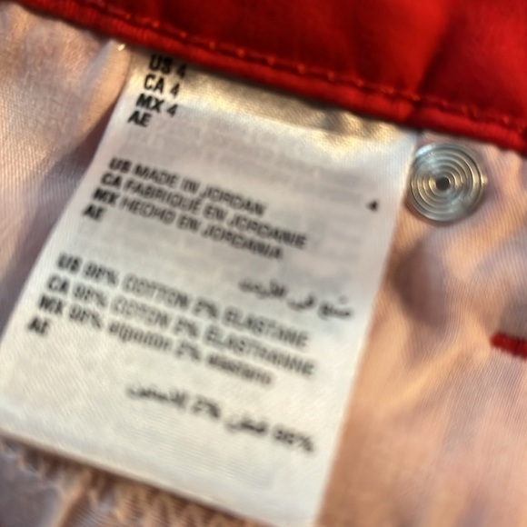 Charter club Bristol Capri red size 4 - Picture 4 of 5